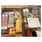 Candles, Glasses, Stockings, Toys, Misc