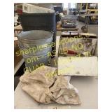 Pails, Cloth, Miscellaneous Tools