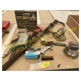 Fittings, Clamps, Screwdriver, Buffers?