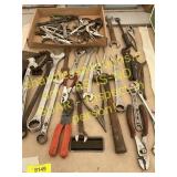 Wrenches, Pliers Hammer, Misc