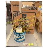 Box of Miscellaneous Tins