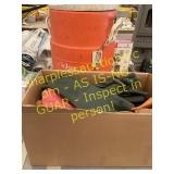 Igloo Cooler, Box of Gloves