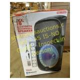 15" Bluetooth rechargeable speaker