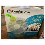 Comfort Zone 16" Oscillating Wall Fan