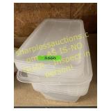 Life story 6qt storage containers 10 pack