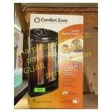 Comfort zone quartz radiant heater