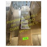 Floating wood shelves