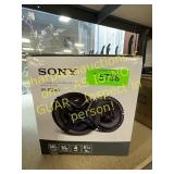 Sony 6.5" 4way speakers