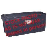 Rubbermaid Roughneck Totes, One cracked