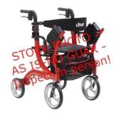 Nitro Duet Transfer Chair Red