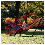 Double Hammock with Steel Stand