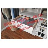 Easy Track 8" Deluxe Drawer white