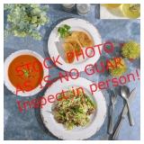 Gibson Place setting for 8 Melamine Dinnerware