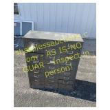 Metal cabinet organizer