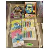 Chalk, inflatable, bubble maker