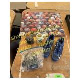 Shoes, bank, puzzle picture