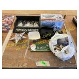 Household items, shelf