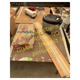 Yard sticks, shuttle train, bread maker