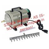 Active Aqua Commercial Air Pump, 12 Outlets,