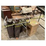 Tridle sowing machine, cart, stand