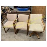 3 chairs