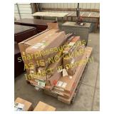 Pallet of blinds and shutters