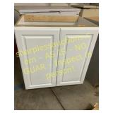 White Two Door Vanity