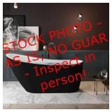 AKDY 66.9 in. Fiberglass Freestand tub - NO FILLER