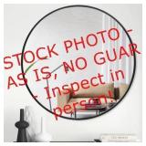 PexFix 36 in. x 36 in. Round Mirror Modern