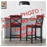 StyleWell Cedarville Dark Charcoal Wood Counter