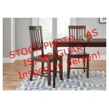 StyleWell Scottsbury Chocolate Wood Dining Chairs