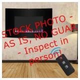 Winado 35 in. Wall-Mount Electric Fireplace with