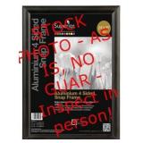 SECO 24 in. x 36 in. Black Snap Frame