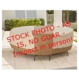 Hampton Bay Round Table Outdoor Patio with Chair