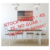 Unbranded USA Flag Planked Wood Americana Travel