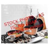 Gotham Steel StackMaster 15-Piece Aluminum