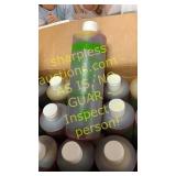 18 bottles of sewer tracing dye