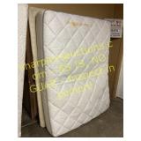 Queen box spring and mattress
