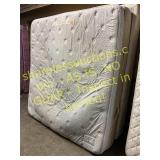 King box spring and mattress