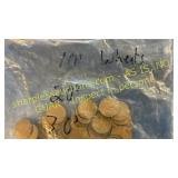 1 lb. bag of Wheat Pennies 1910