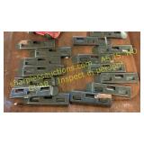 Vintage Lionel train tracks, metal figures, etc.