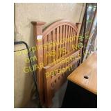 Queen headboard, footboard, rails