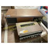 Panasonic speaker, Fisher radio
