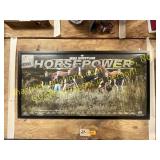 2009 Iowa wrestling autographed framed poster