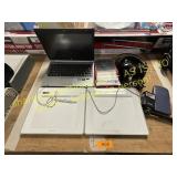 Laptop, drawing tablets, , headphones, misc