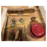 Metal Wall Mounted Holders, Locks,Pulley