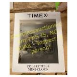 Timex Mini Clock,Vintage Trinkets