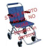 Drive Super Light Folding Transport Wheelchair