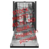 Danby 18" Built in Dishwasher