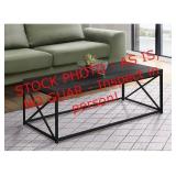 Monarch Black Wood-Look Finish Table